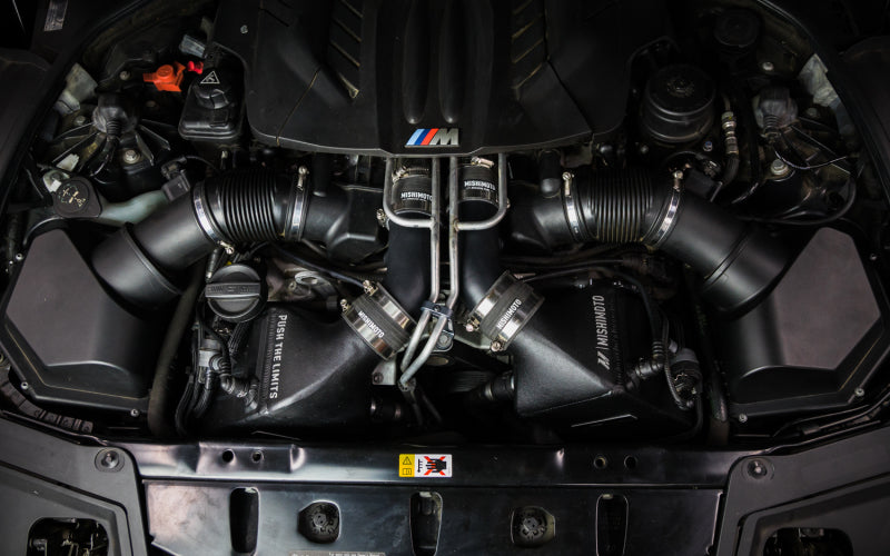 Kit de tuyaux d'intercooler Mishimoto pour BMW F10 M5 (12-16), micro-texturé noir