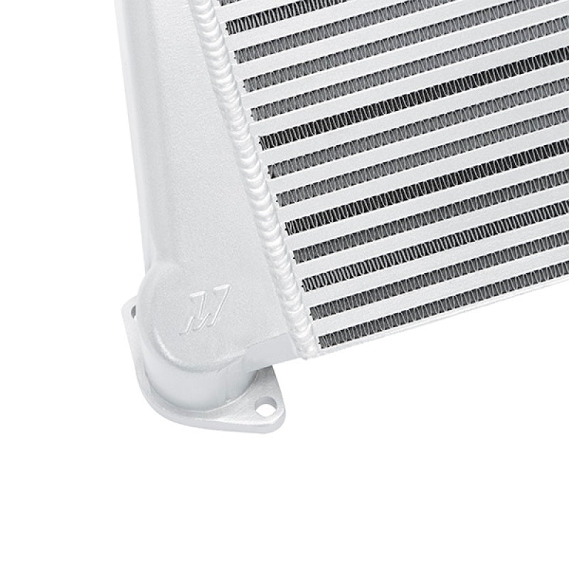 Kit d'intercooler Top-Mount Mishimoto pour Subaru WRX 08-14 - Argent poudré et Durites Noires