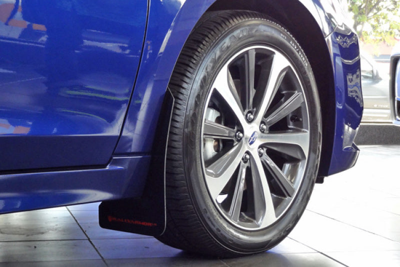 Rally Armor 15-19 Subaru Legacy Noir UR Garde-boue avec logo gris