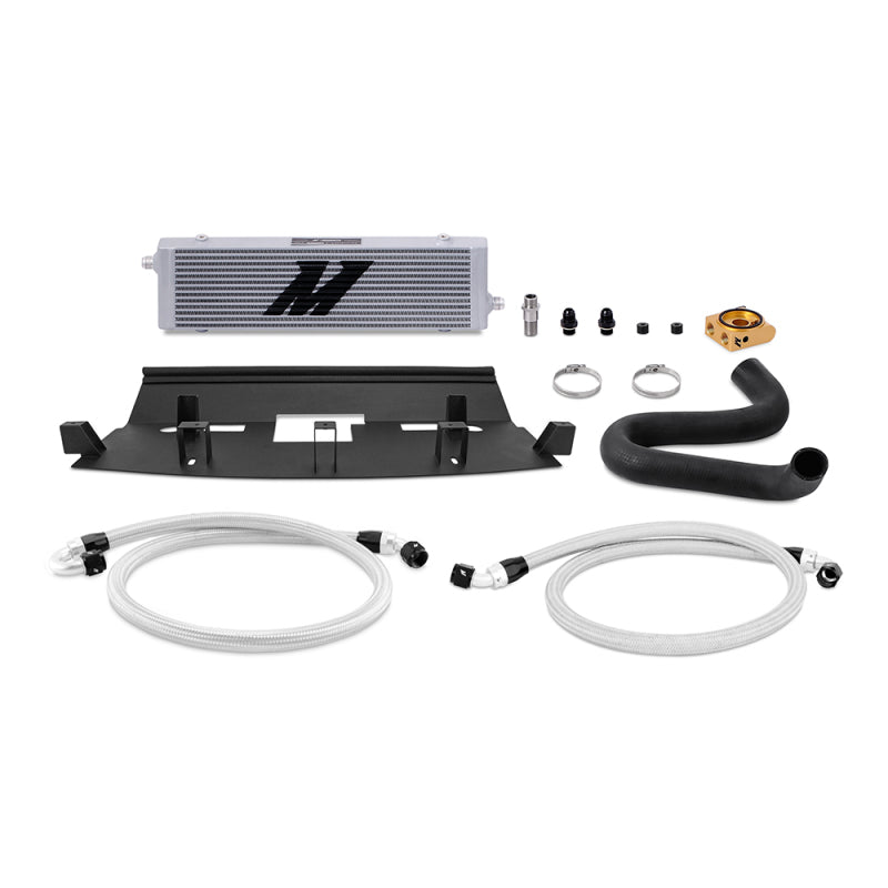 Kit de refroidissement d'huile thermostatique Mishimoto pour Ford Mustang GT 2018+ - Argent
