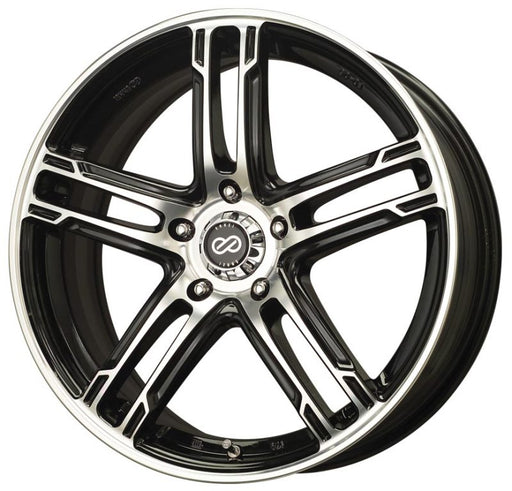 ENKEI FD-05 Black Machined