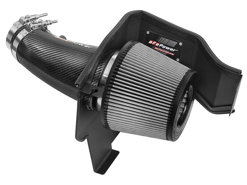 aFe POWER Magnum FORCE Fibre de carbone Stage 2 Pro Dry S CAIS - 11-18 Dodge Challenger/Charger V8-6.4L