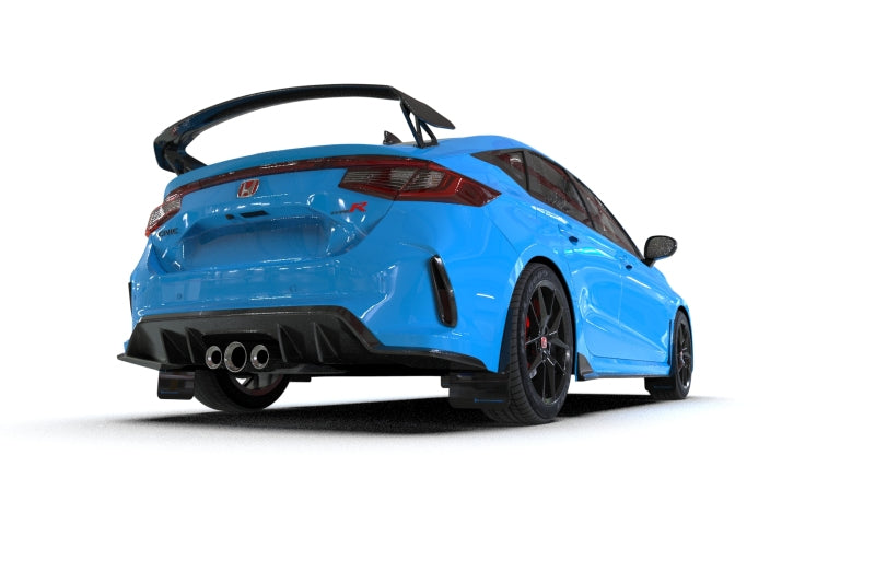 Rally Armor 23-26 Honda Civic Type R Bavettes Noires Logo Bleu Clair