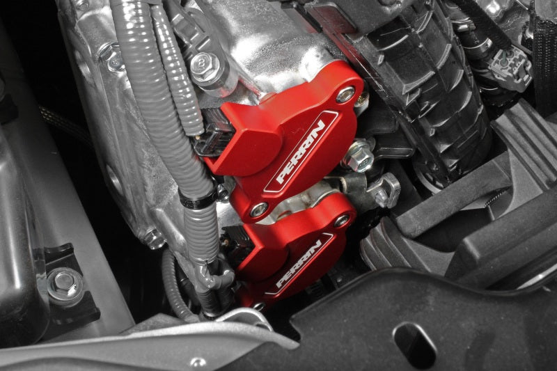Cache Solénoïde d'Arbre à Cames PERRIN 15-26 Subaru WRX / 04-18 Forester / 20-25 OBXT & LGXT - Rouge