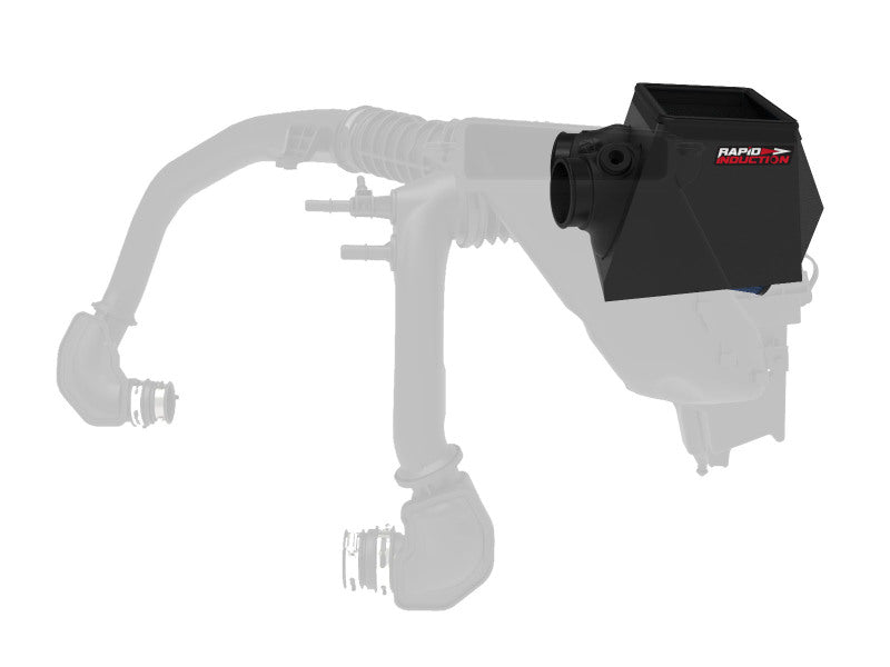 Système d'admission d'air froid aFe Rapid Induction avec filtre Pro 5R pour Ford Edge V6 2.7L (tt) 19-20