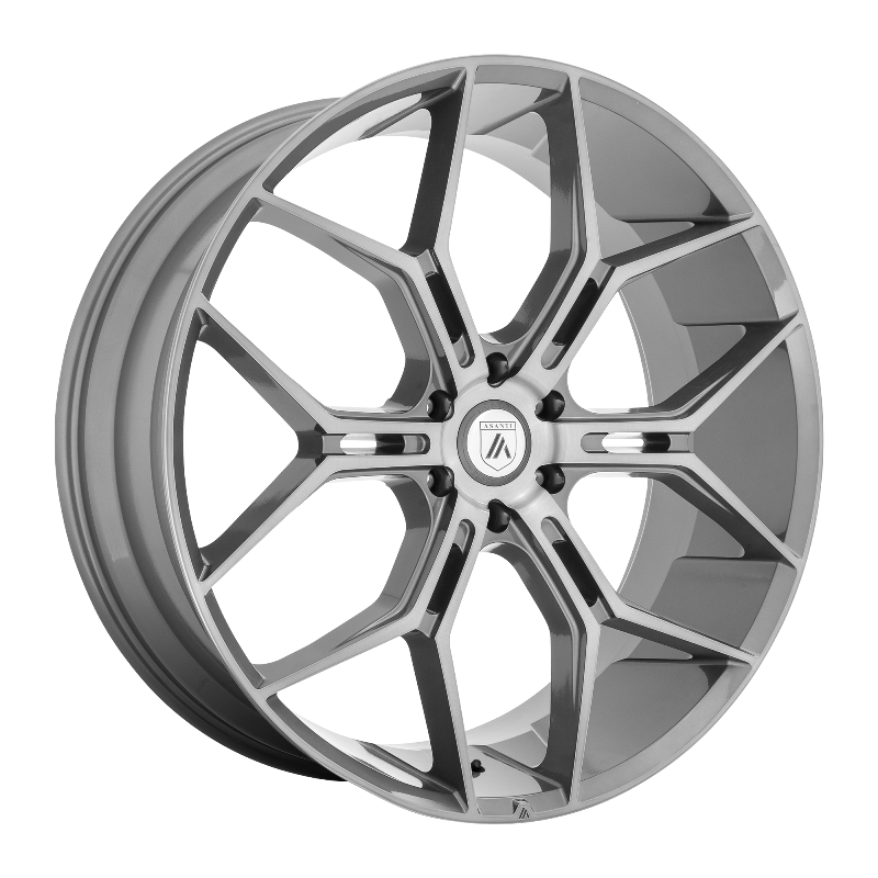 Asanti Black ABL-38 MONARCH TRUCK Titanium Brushed