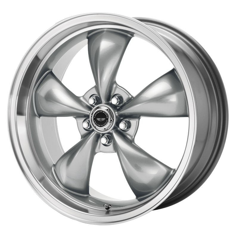 AMERICAN RACING AR105 TORQ THRUST M Anthracite Machined Lip
