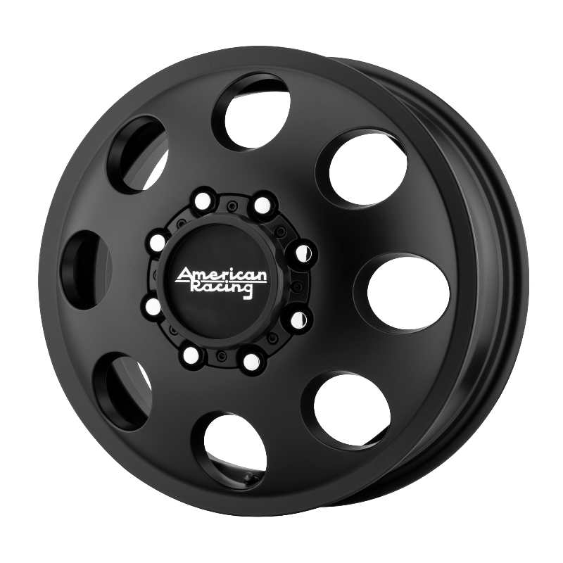 AMERICAN RACING AR204 BAJA DUALLY Satin Black - Front