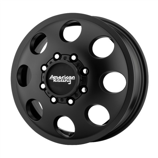AMERICAN RACING AR204 BAJA DUALLY Satin Black - Front