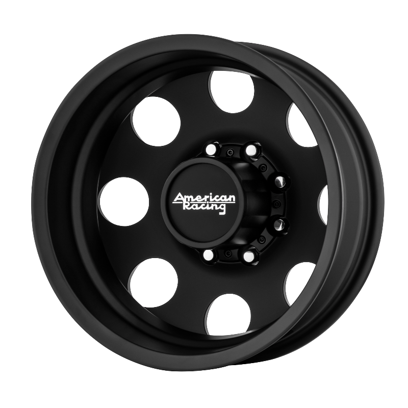 AMERICAN RACING AR204 BAJA DUALLY Satin Black - Rear