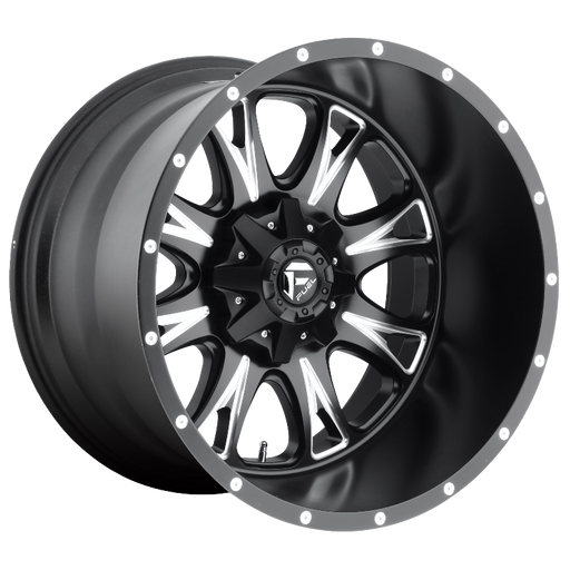 FUEL Off-Road D513 THROTTLE MATTE BLACK MILLED