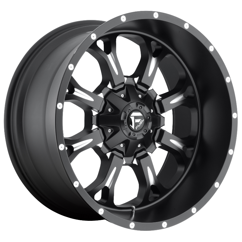 FUEL Off-Road D517 KRANK MATTE BLACK MILLED