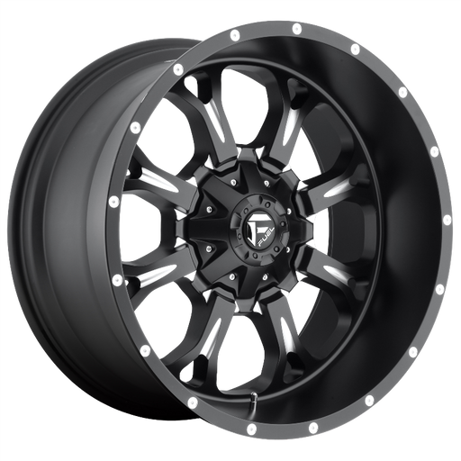 FUEL Off-Road D517 KRANK MATTE BLACK MILLED