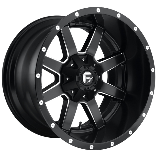 FUEL Off-Road D538 MAVERICK MATTE BLACK MILLED