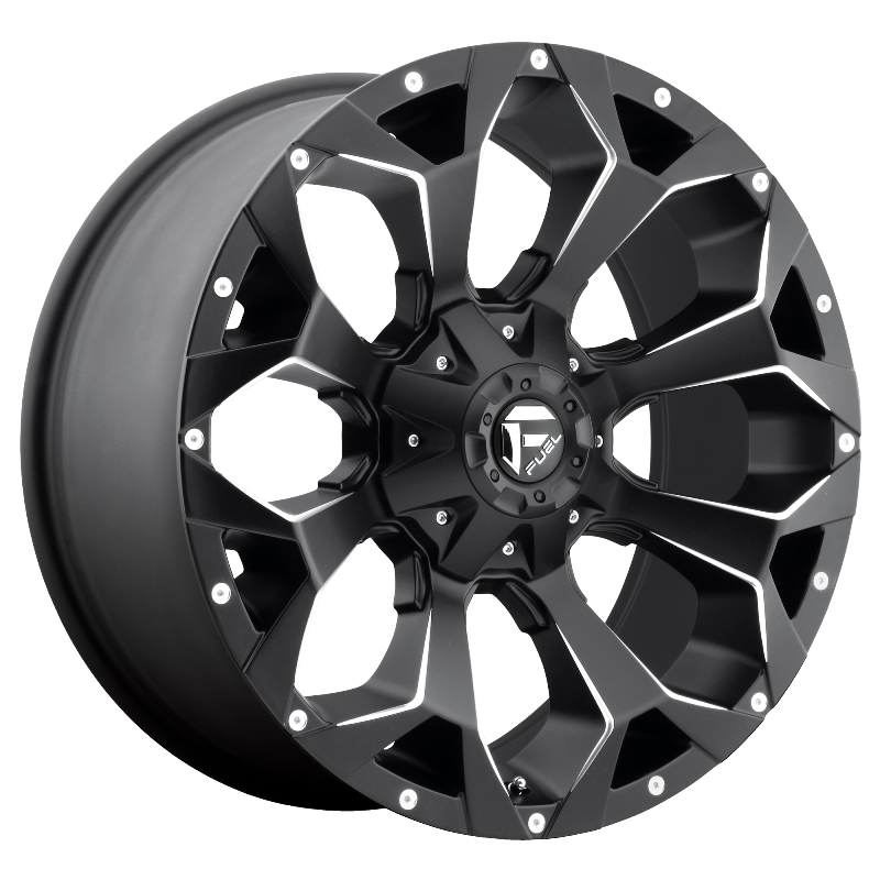 FUEL Off-Road D546 ASSAULT MATTE BLACK MILLED