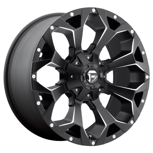 FUEL Off-Road D546 ASSAULT MATTE BLACK MILLED