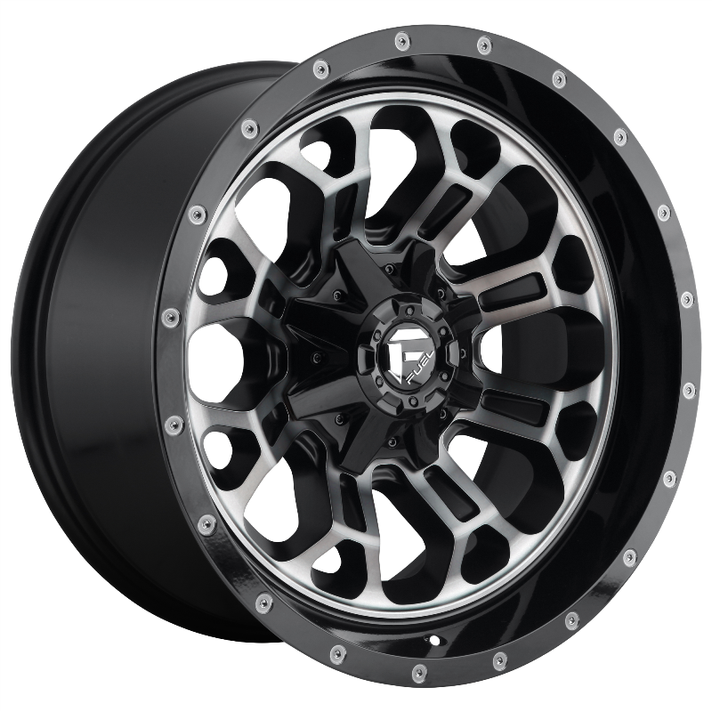 FUEL Off-Road D561 CRUSH GLOSS MACHINED DOUBLE DARK TINT