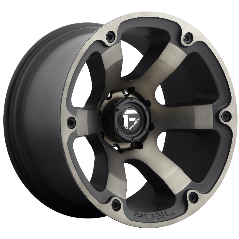 FUEL Off-Road D564 BEAST MATTE BLACK DOUBLE DARK TINT