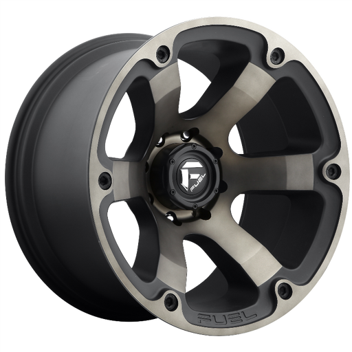 FUEL Off-Road D564 BEAST MATTE BLACK DOUBLE DARK TINT
