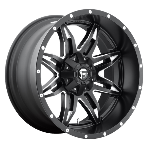 FUEL Off-Road D567 LETHAL MATTE BLACK MILLED