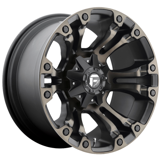 FUEL Off-Road D569 VAPOR MATTE BLACK DOUBLE DARK TINT