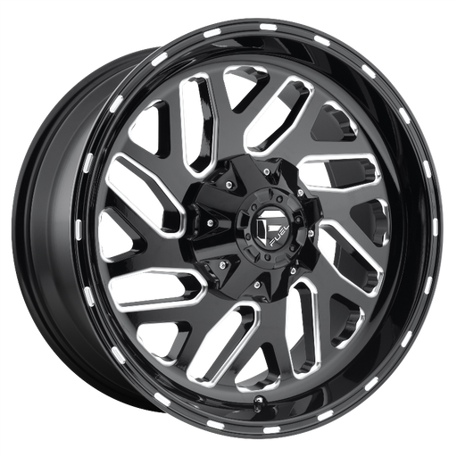 FUEL Off-Road D581 TRITON GLOSS BLACK MILLED