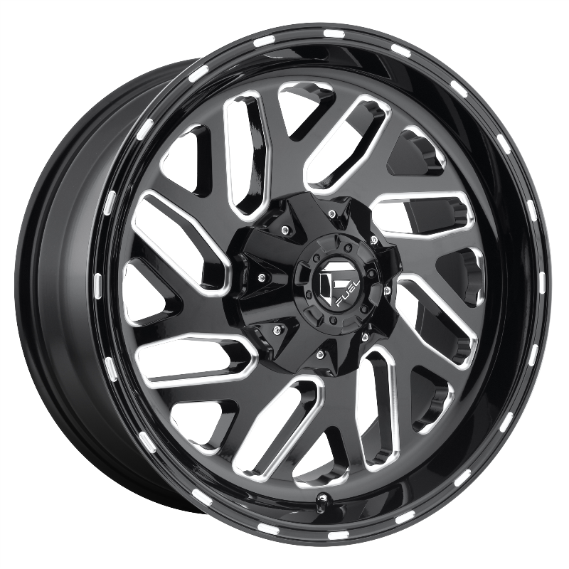 FUEL Off-Road D581 TRITON GLOSS BLACK MILLED