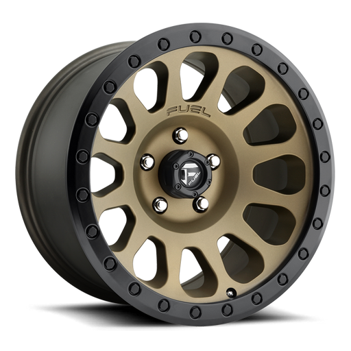 FUEL Off-Road D600 VECTOR MATTE BRONZE BLACK BEAD RING