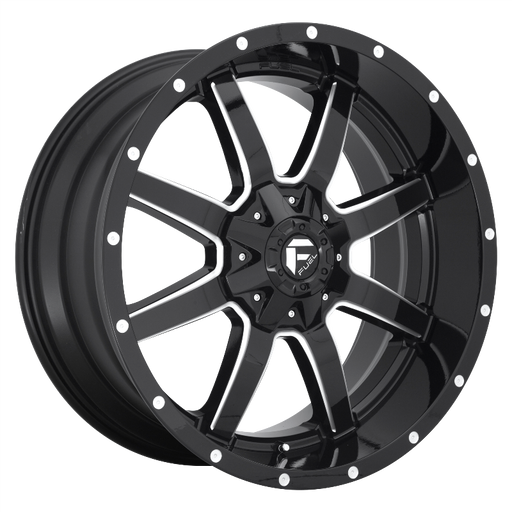 FUEL Off-Road D610 MAVERICK GLOSS BLACK MILLED