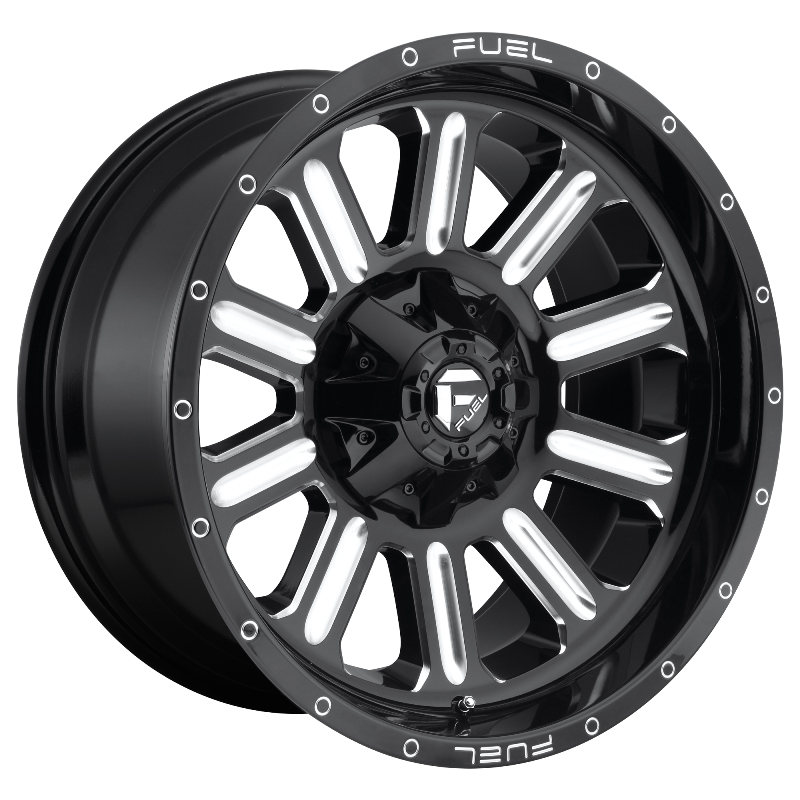 FUEL Off-Road D620 HARDLINE GLOSS BLACK MILLED