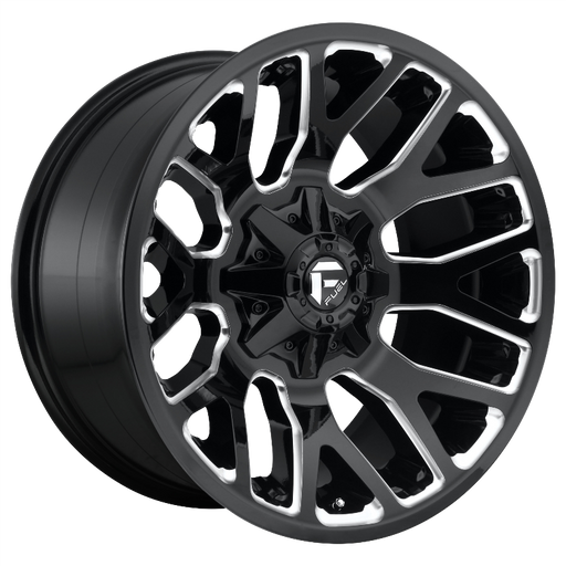 FUEL Off-Road D623 WARRIOR GLOSS BLACK MILLED