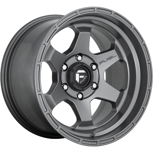 FUEL Off-Road D665 SHOK MATTE GUN METAL