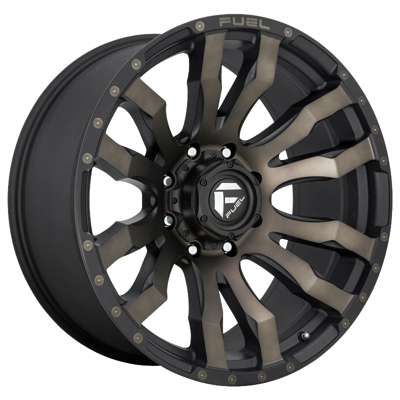 FUEL Off-Road D674 BLITZ MATTE BLACK DOUBLE DARK TINT