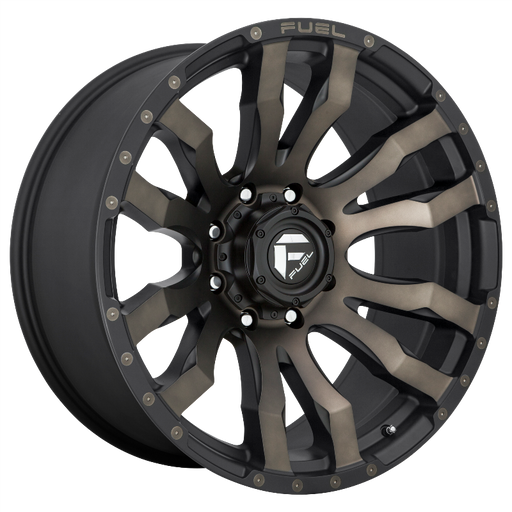 FUEL Off-Road D674 BLITZ MATTE BLACK DOUBLE DARK TINT