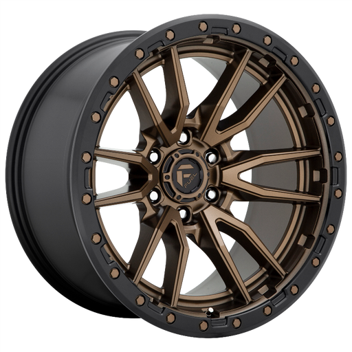 FUEL Off-Road D681 REBEL MATTE BRONZE BLACK BEAD RING