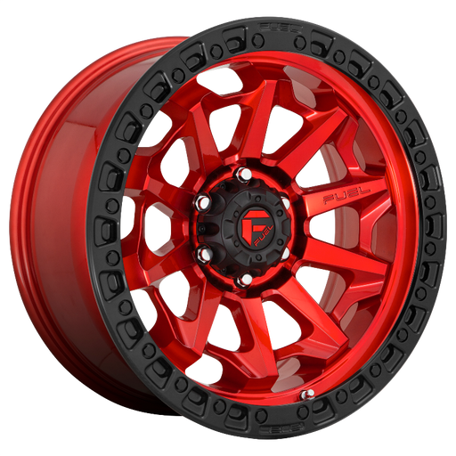 FUEL Off-Road D695 COVERT CANDY RED BLACK BEAD RING