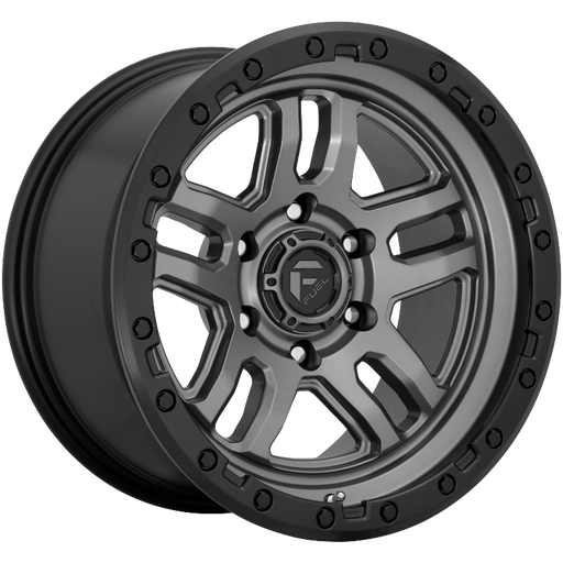 FUEL Off-Road D701 AMMO MATTE GUN METAL BLACK BEAD RING