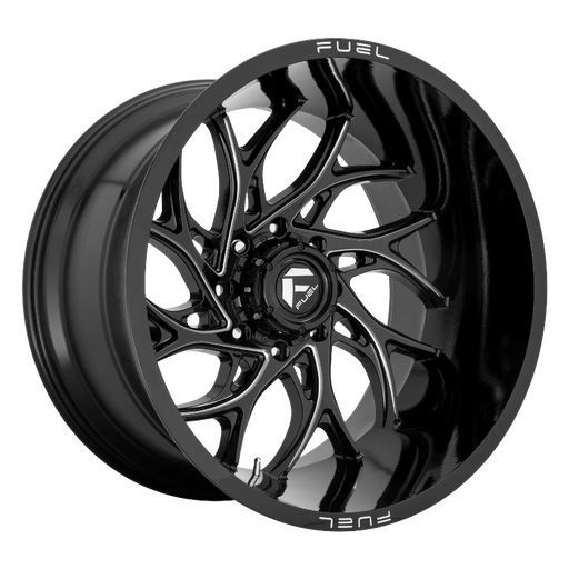 FUEL Off-Road D741 RUNNER Gloss Black Milled