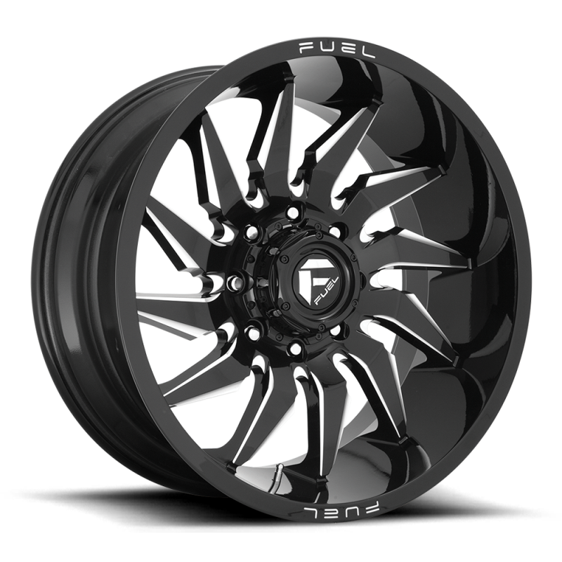 FUEL Off-Road D744 SABER Gloss Black Milled
