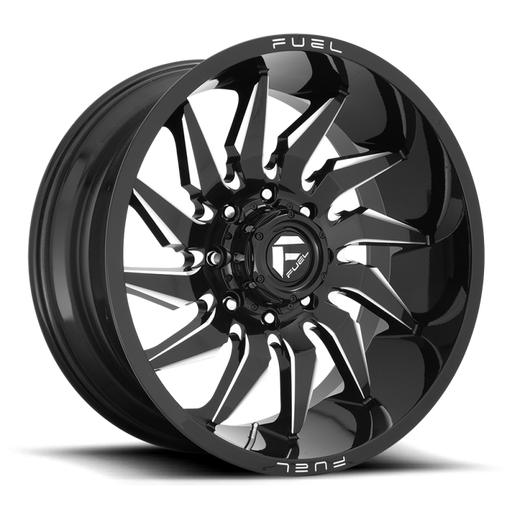 FUEL Off-Road D744 SABER Gloss Black Milled