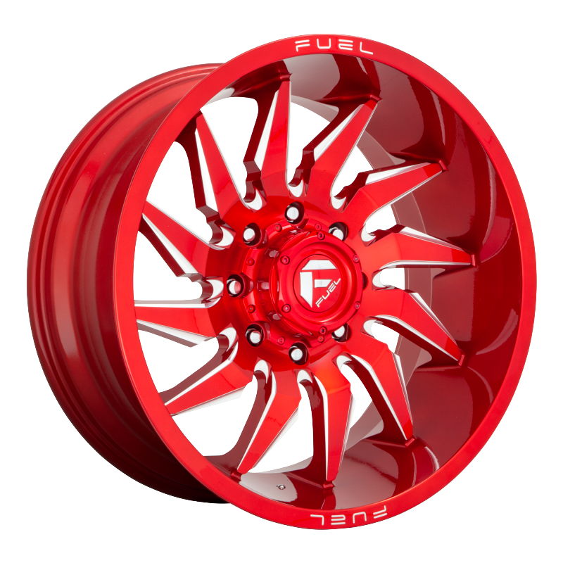 FUEL Off-Road D745 SABER Candy Red Milled
