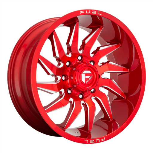 FUEL Off-Road D745 SABER Candy Red Milled