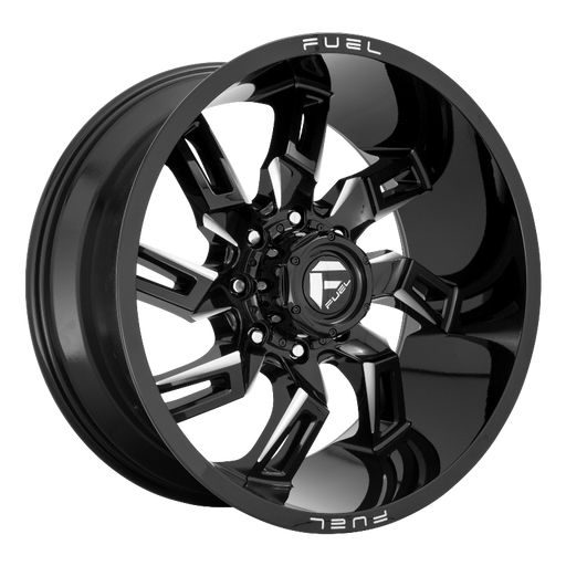 FUEL Off-Road D747 LOCKDOWN Gloss Black Milled