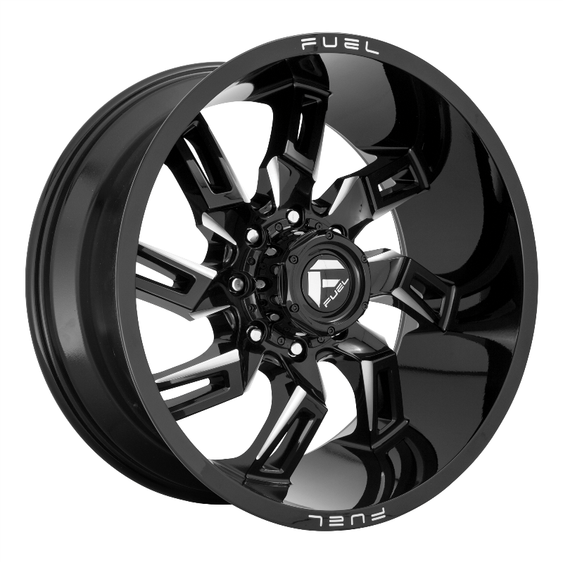 FUEL Off-Road D747 LOCKDOWN Gloss Black Milled
