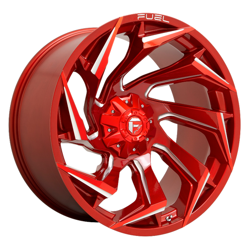 FUEL Off-Road D754 REACTION Candy Red Milled