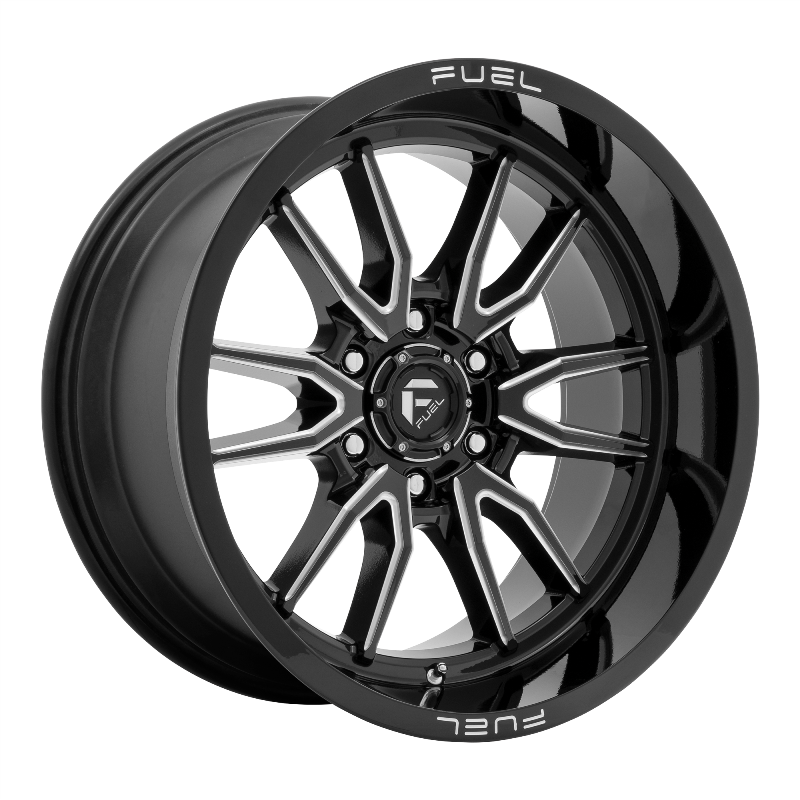 FUEL Off-Road D761 CLASH Gloss Black Milled