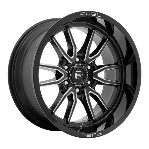 FUEL Off-Road D761 CLASH Gloss Black Milled