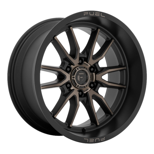 FUEL Off-Road D762 CLASH Matte Black Double Dark Tint