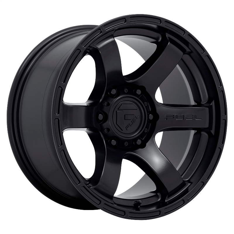 FUEL Off-Road D766 RUSH SATIN BLACK