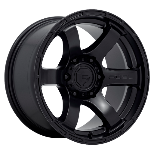 FUEL Off-Road D766 RUSH SATIN BLACK